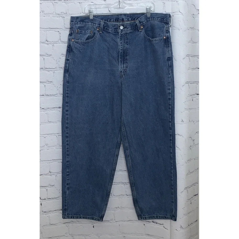 Levi's 560 Jeans Men's 42x30 Loose Comfort Fit Tapered Blue Denim